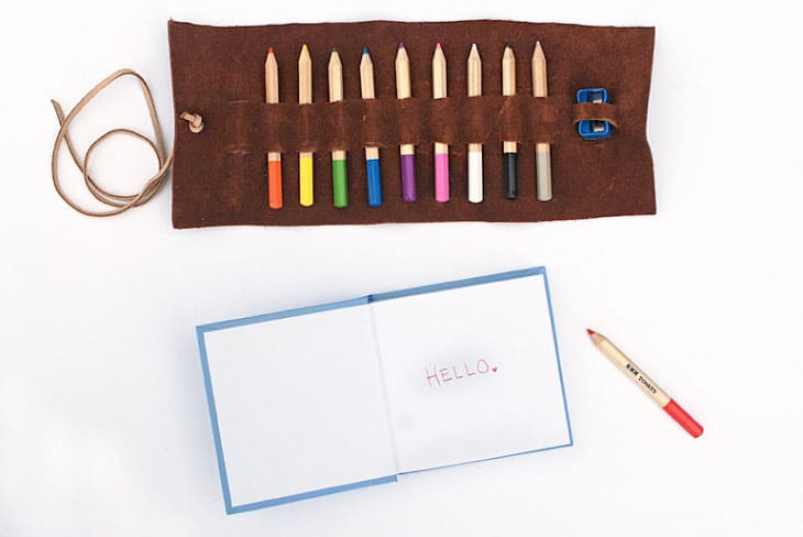 DIY Leather Pencil Case