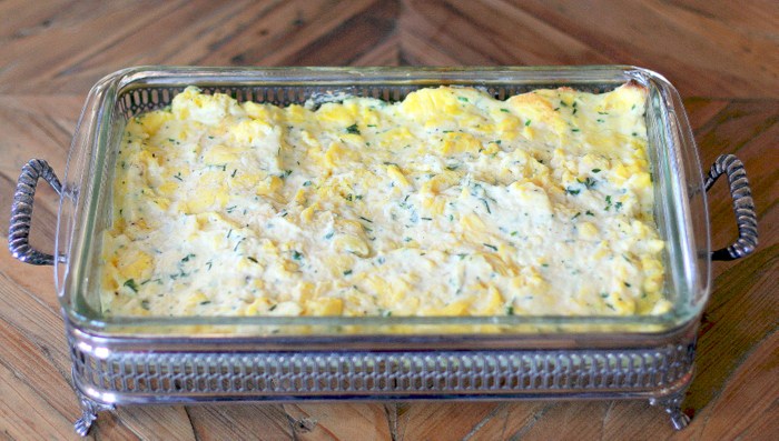 Creamy Scrambled Egg Casserole