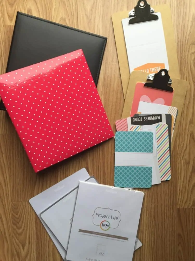 Use Your Project life Supplies to Make a Toddler Friendly Autograph Book